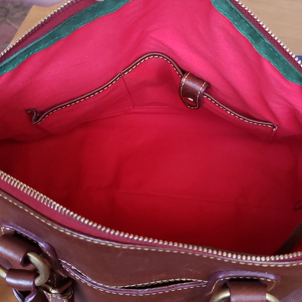 Dooney & Bourke Florentine Domed Buckle Satchel - Picture 9 of 12